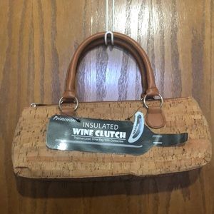 Primeware Cork Print Insulated Wine Clutch